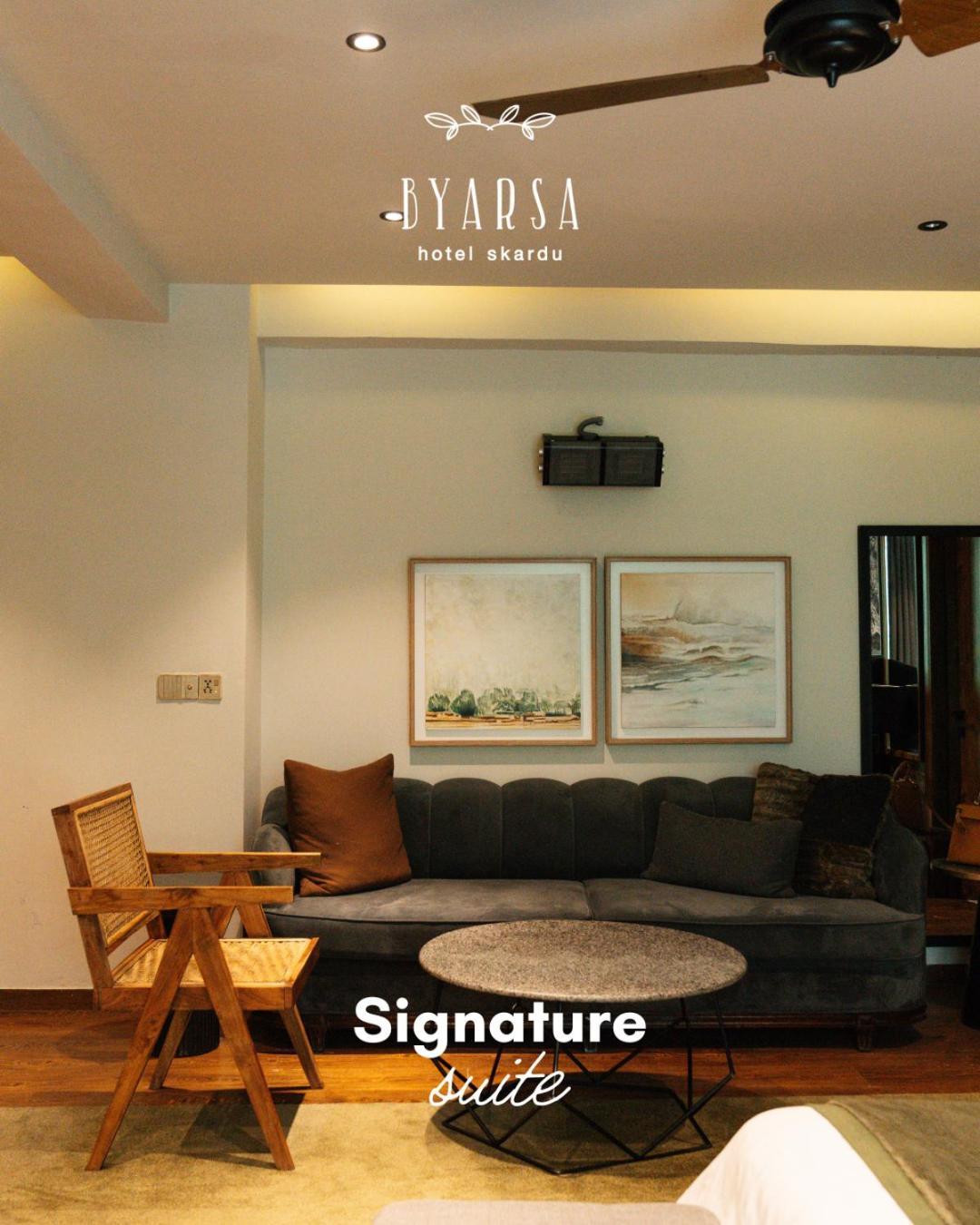 Byarsa Hotel Skardu Ponedas Exterior foto